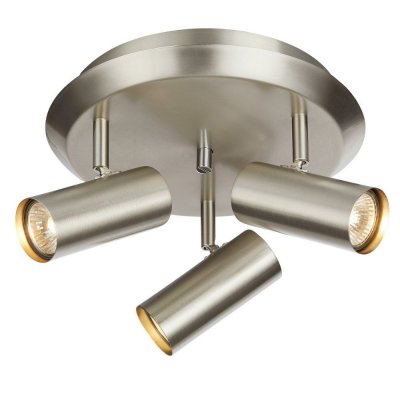 Takplafond Rund Barcelona Spotlight 3L Stål - Markslöjd