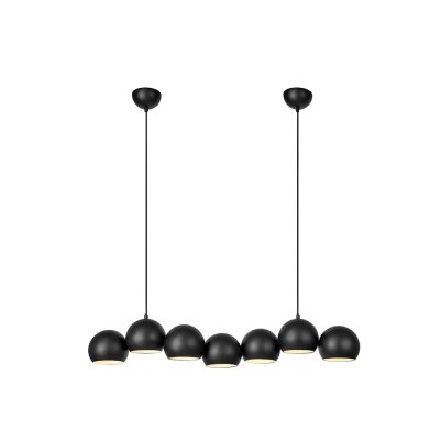 Markslöjd Taklampa Cupolo 7 Svart/Sand