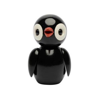 Spring Birds Fågel Bold Trädekoration 6,5 cm Svart - Spring Copenhagen