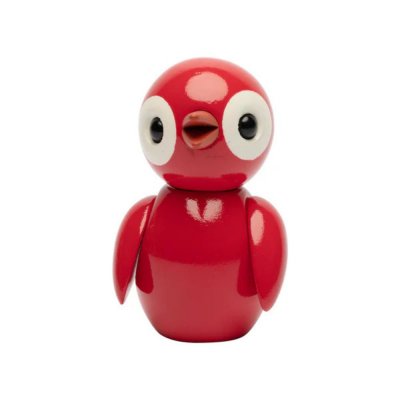 Spring Birds Fågel Remarkable Trädekoration 6,5 cm Röd - Spring Copenhagen