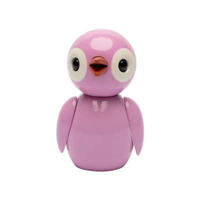 Spring Birds Fågel Powerful Trädekoration 6,5 cm Rosa - Spring Copenhagen