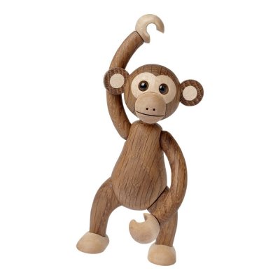 Jolly Apa Trädekoration 11 cm Ek - Spring Copenhagen