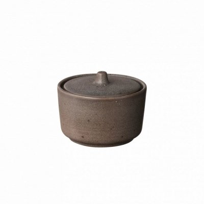 Kumi Skål med Lock Ø8,5 cm Espresso Brun - Blomus
