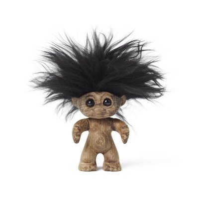 Lyckotroll Trä Original Ek 9 cm - Spring Copenhagen