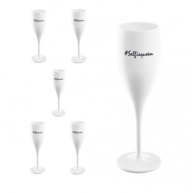 Champagneglas Cheers No.1 #Selfiequeen - Plastglas | Online hos Northmans.se