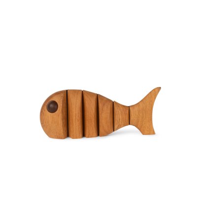 Fisk Trädekoration The Wood Fish Small 18 cm Spring Copenhagen | Online hos Northmans.se