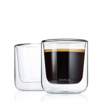NERO, Kaffeglas / Teglas, 2-pack
