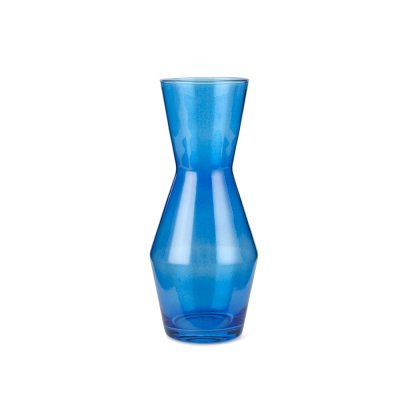 Snygg blå karaff Double Up av glas - Spring Copenhagen online hos Northmans.se