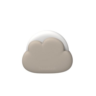 Portabel LED-Lampa Cloudy Kids Beige Ivory Sand - Kreafunk Kids