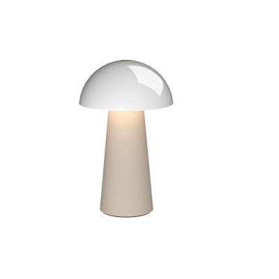 Bärbar LED-lampa Bello Ivory Sand - Kreafunk