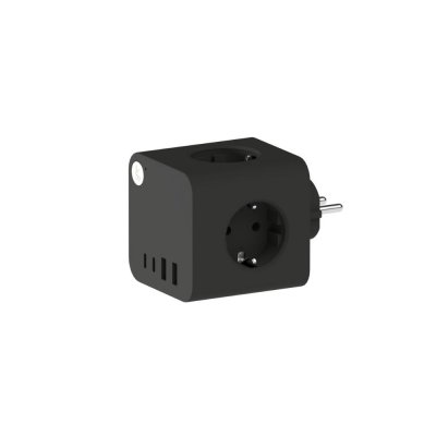 Ampie Grenuttag EU USB-A/USB-C Svart - Kreafunk