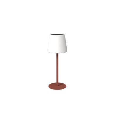 Portabel LED-Lampa Arc Solcell Terracotta - Kreafunk